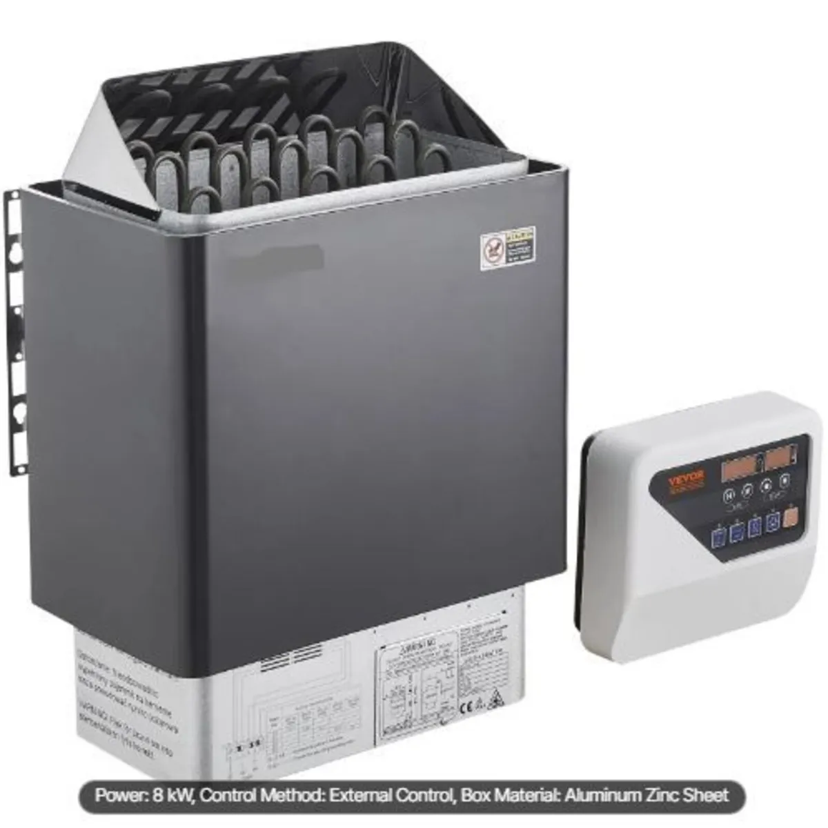 Sauna Heater, 8KW Electric Sauna Stove - Image 3