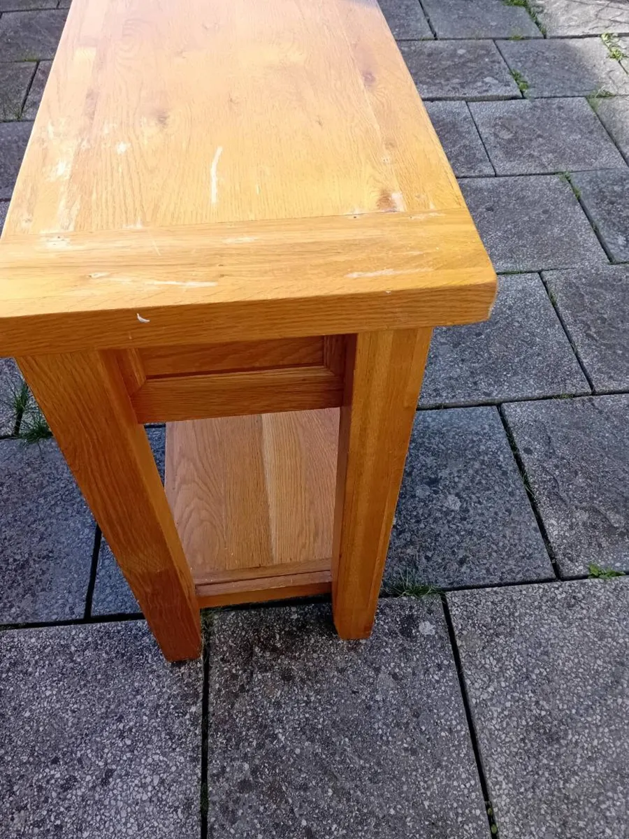 Large tv stand or hall table - Image 4