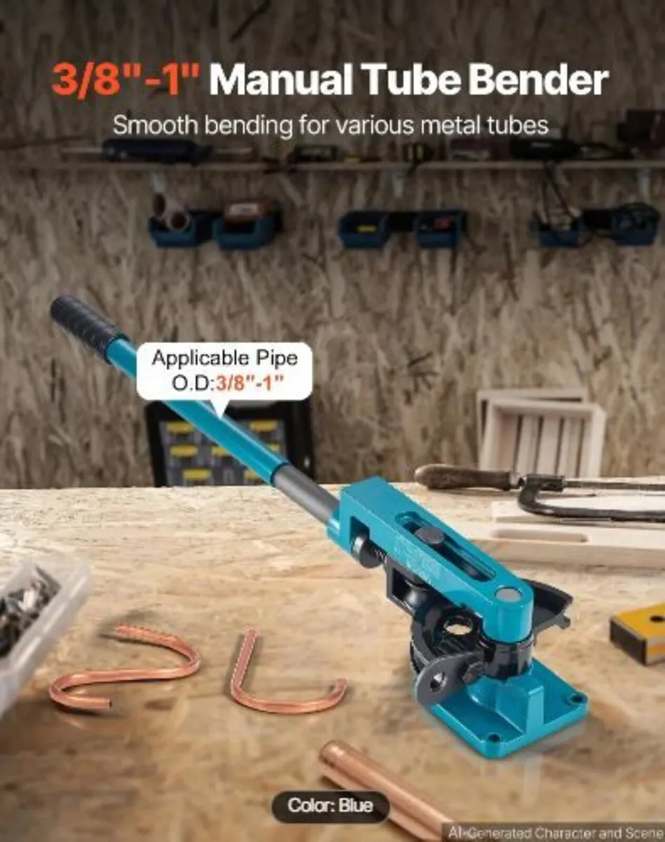 Pipe Bender 3/8 to 1 Inch Pipe Tubing Bender - Image 2