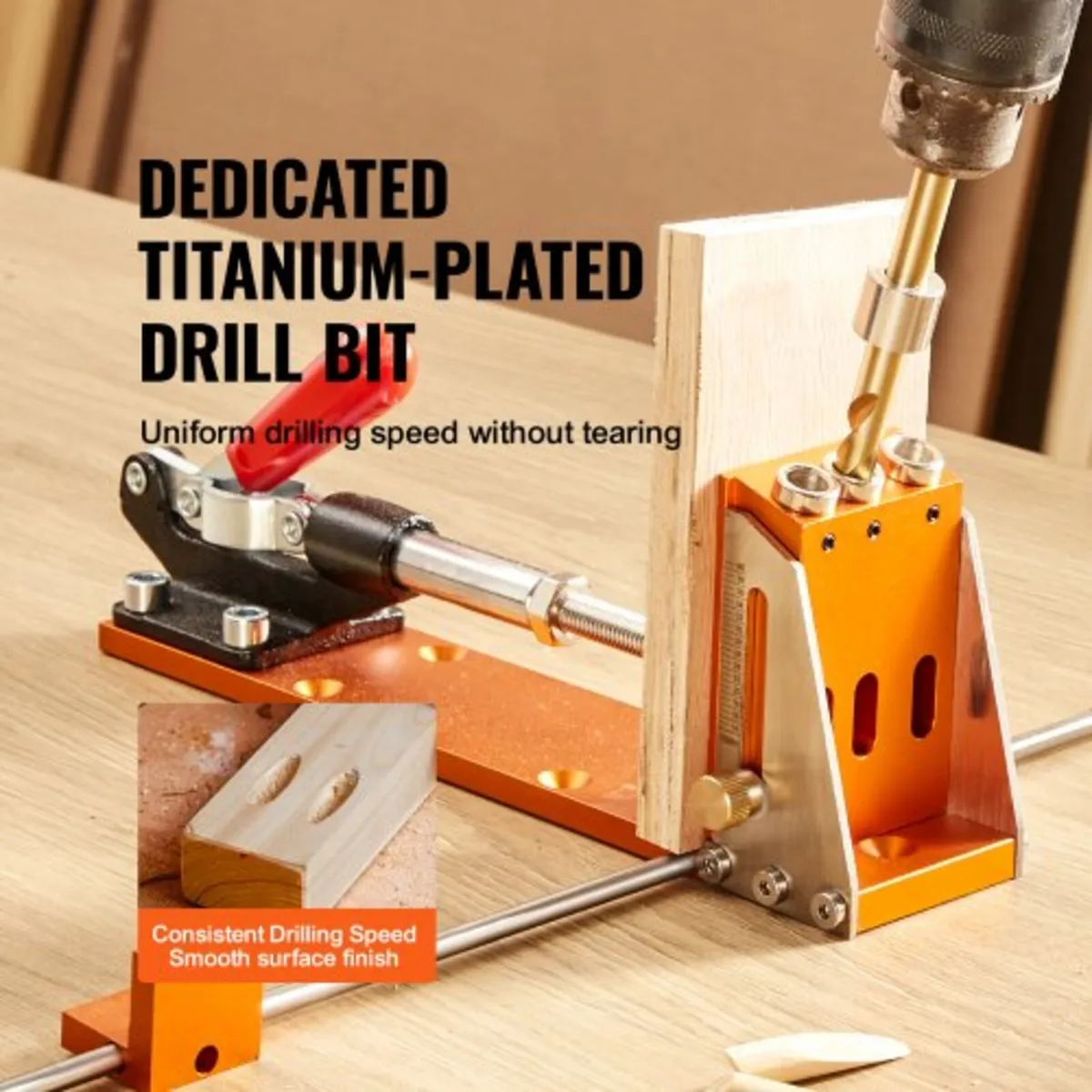 Pocket Hole Jig Kit, 34 Pcs Pocket Hole Jig System - Image 3