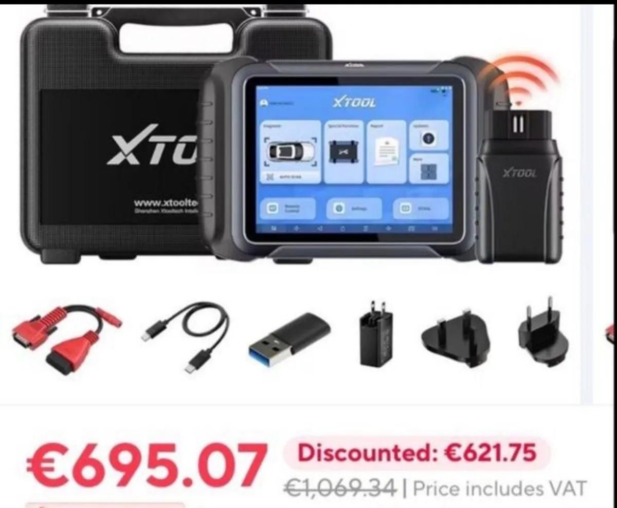 New XTOOL D8W Car Diagnostics Tool - Image 2