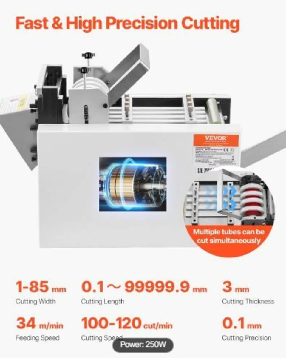 Auto Heat-Shrink Tube Cutter, Cable Pipe - Image 3