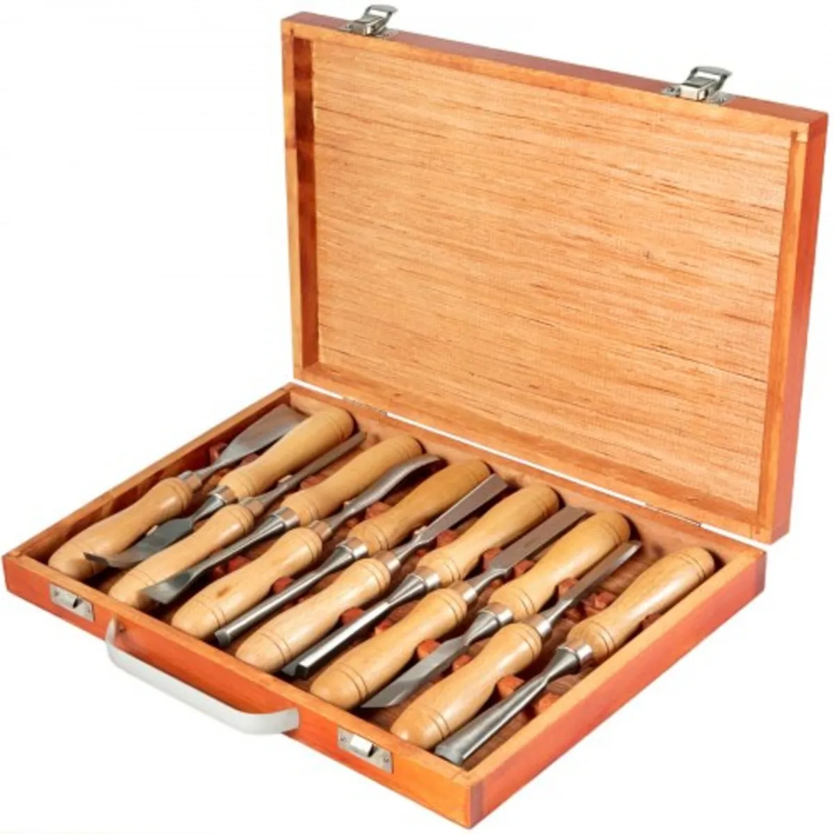 Wood Chisel Sets 12pcs Lathe Chisels 3-3/4Inch /95 - Image 1