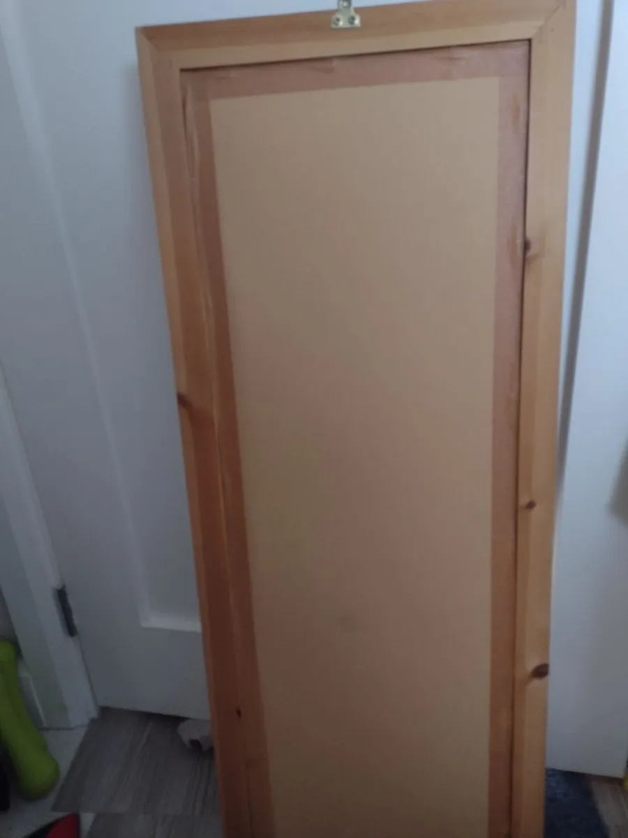 Full length wooden mirror hall/ bedroom - Image 2