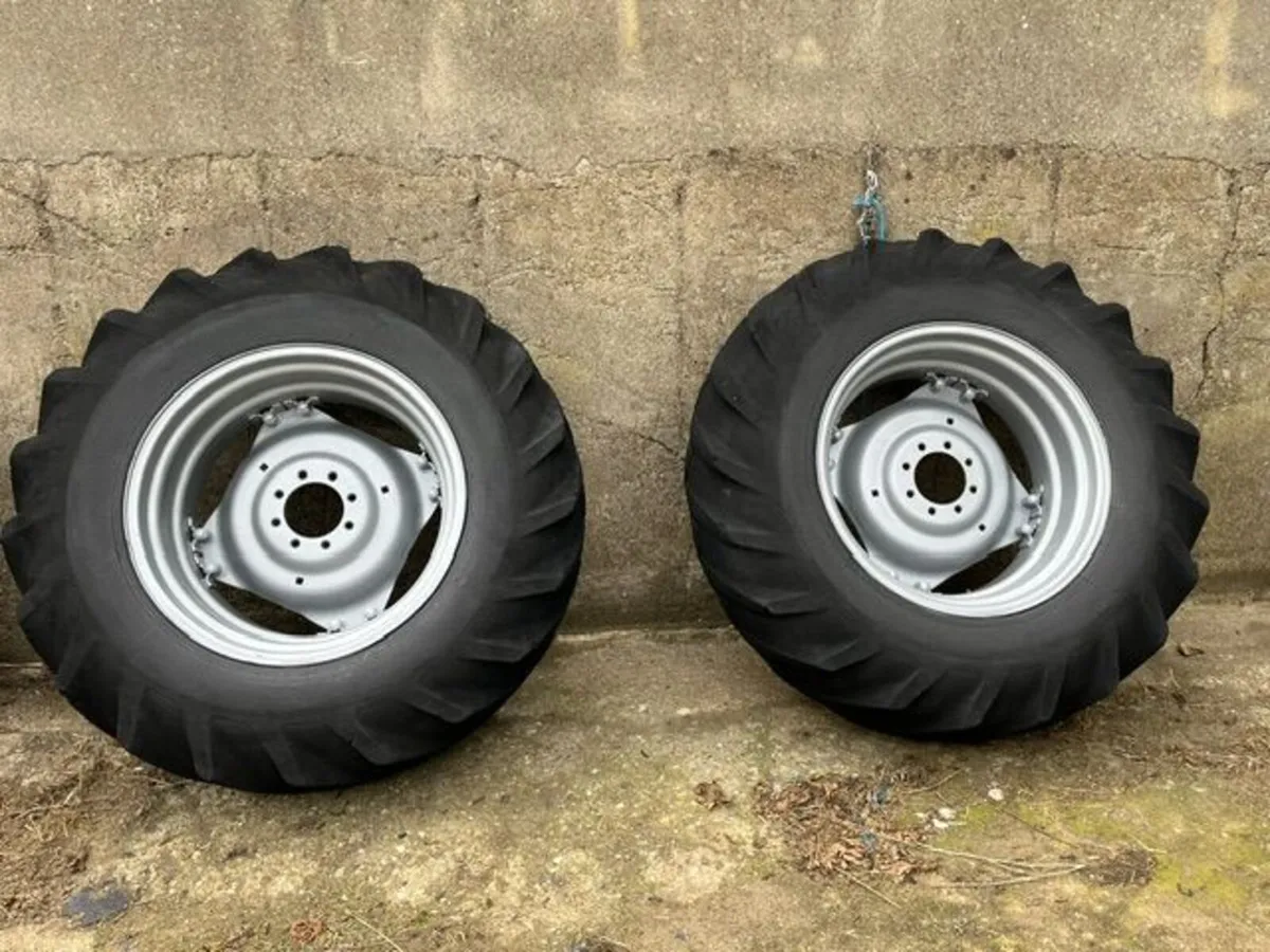 16.9 x 30 Wheels MF or International Tractor - Image 1