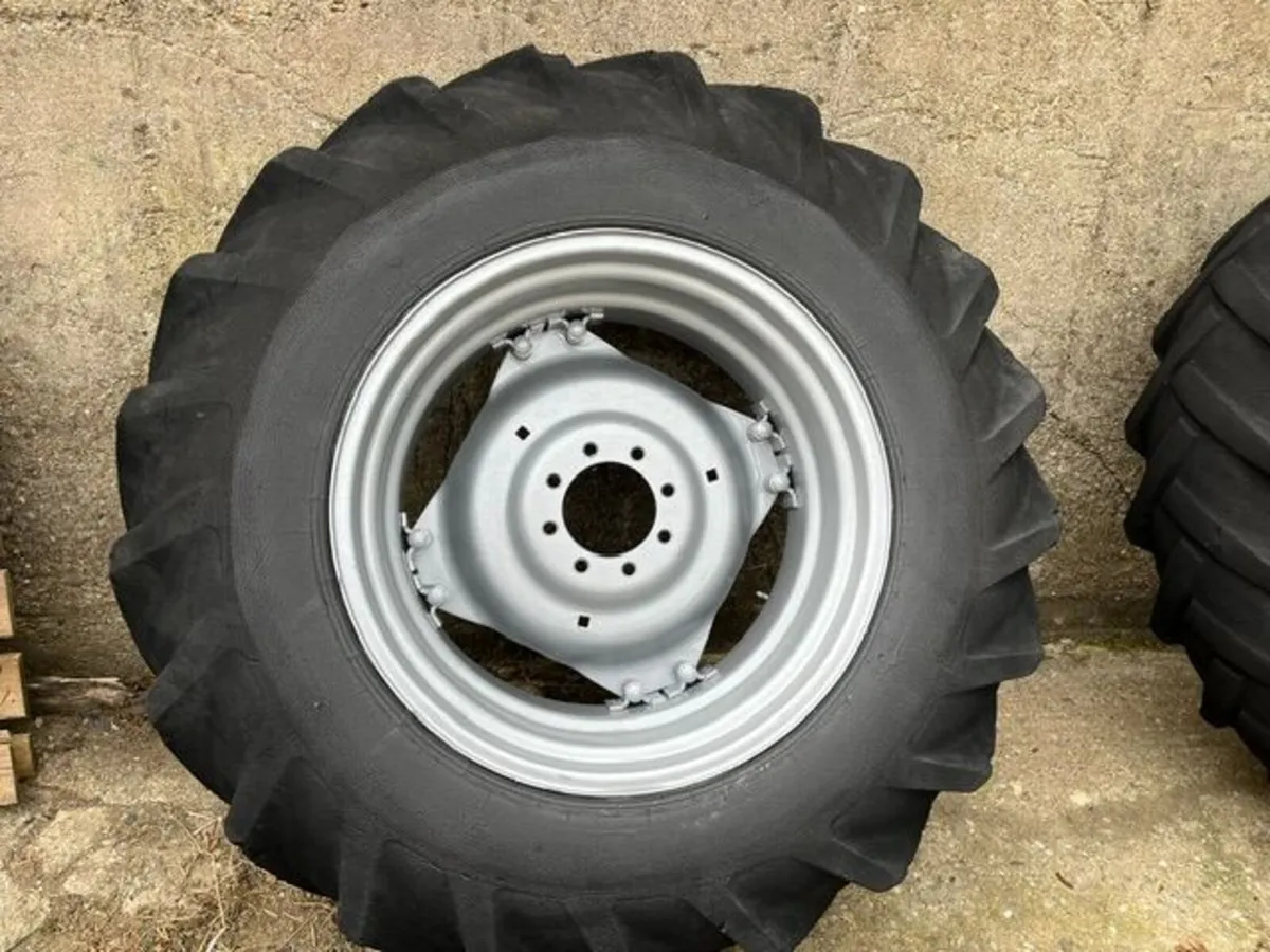 16.9 x 30 Wheels MF or International Tractor - Image 2