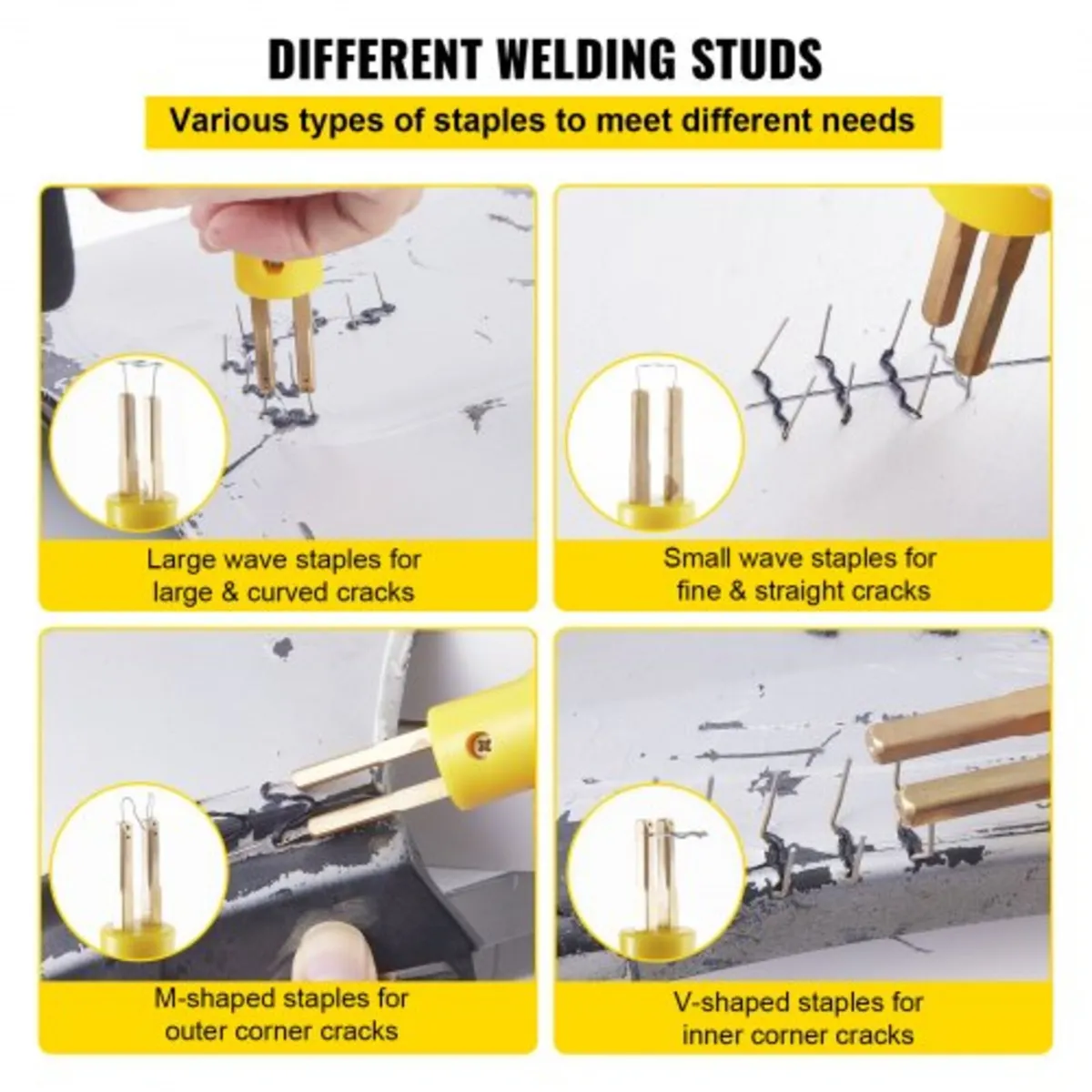 220V plastic welding machine hot staple gun hot st - Image 2