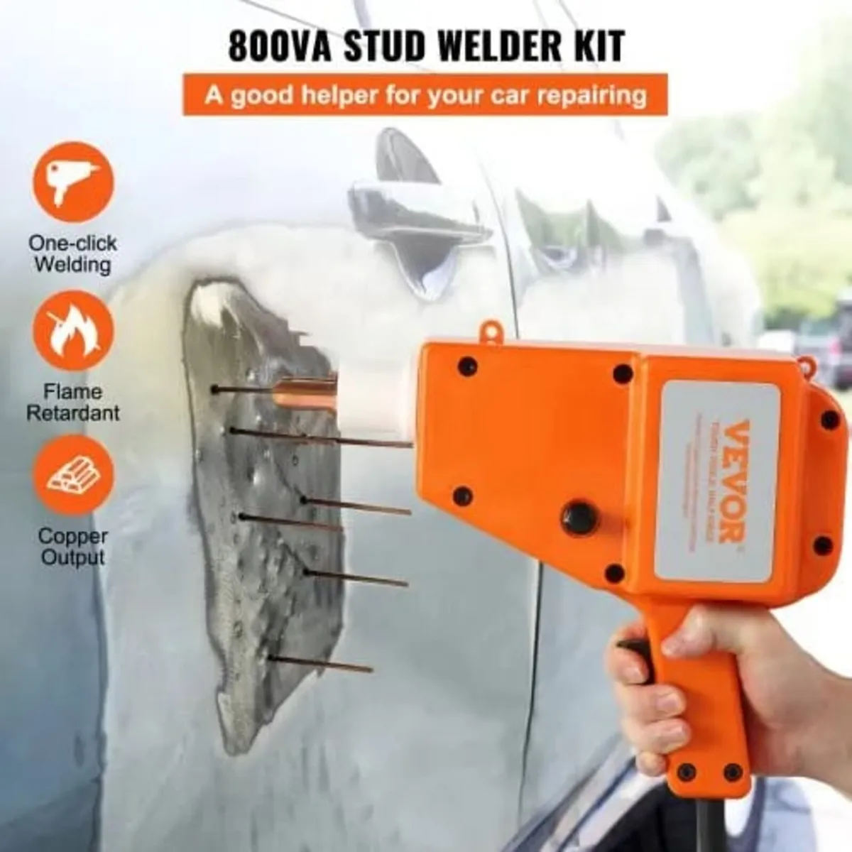Auto Body Dent Repair Kit Stud Welder Kit 800VA St - Image 4
