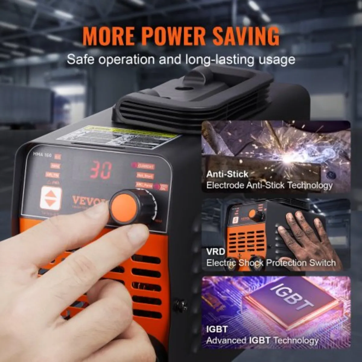 220V Stick Welder, 160A ARC/Lift TIG Welding Machi - Image 2