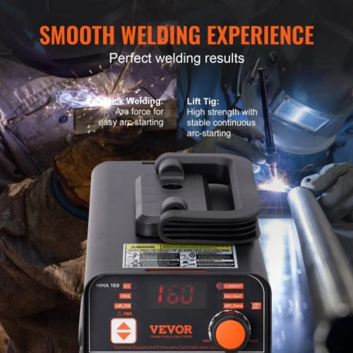 220V Stick Welder, 160A ARC/Lift TIG Welding Machi - Image 3