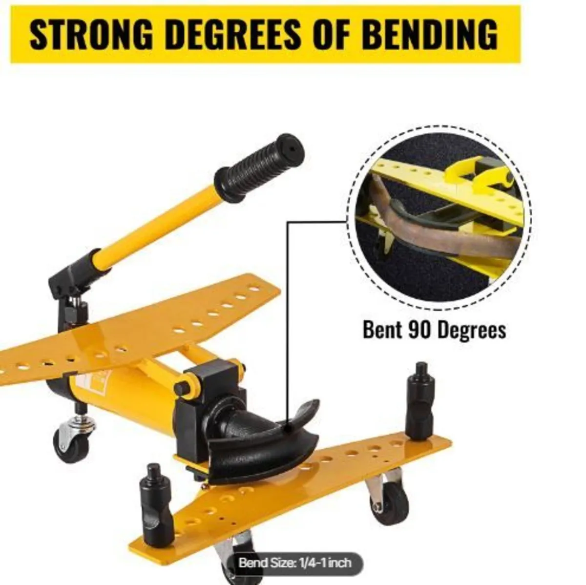 Manual Hydraulic Pipe Tube Bender Machine 10 Ton - Image 1