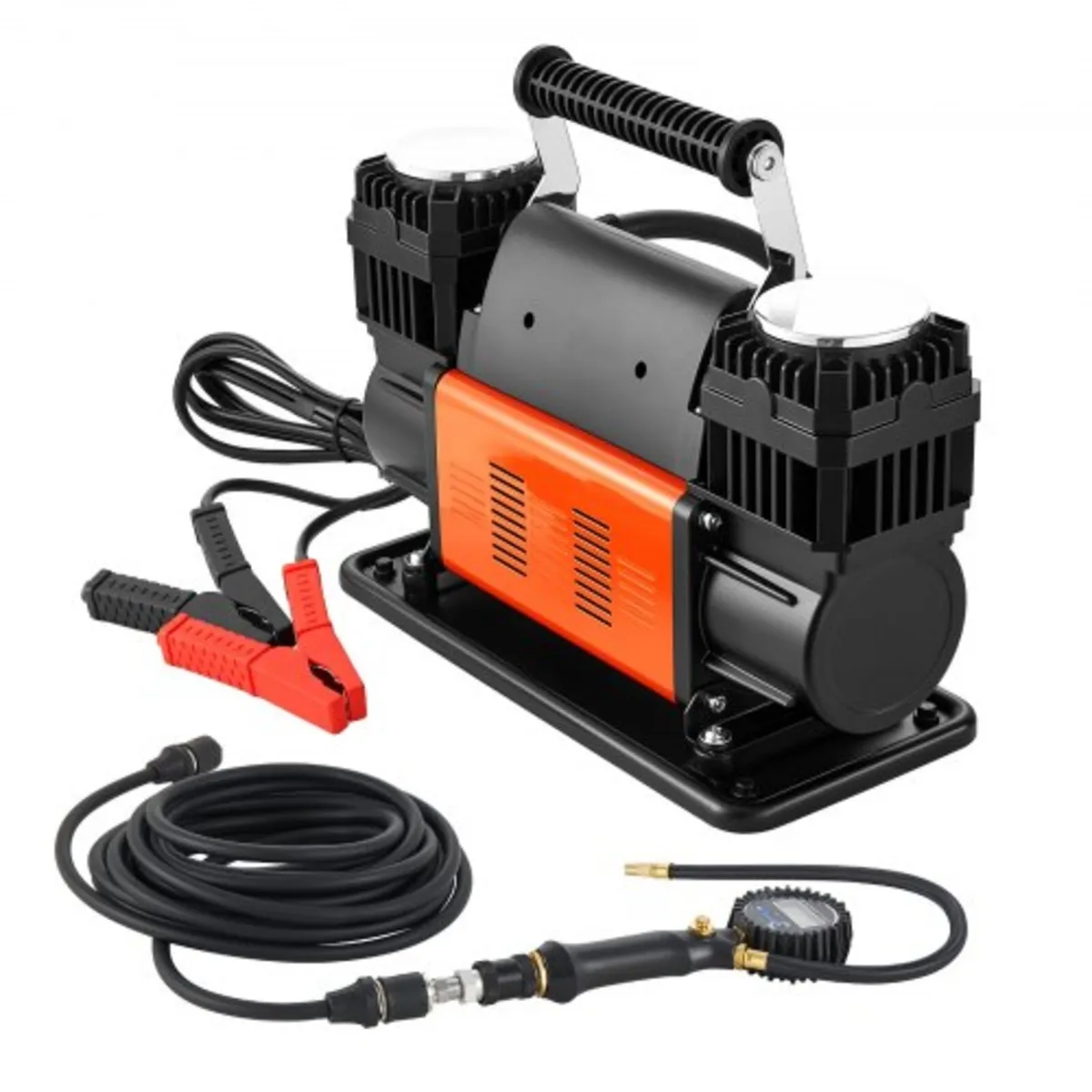 Dual-Cylinder Heavy Duty Air Compressor, 300 L/min - Image 1