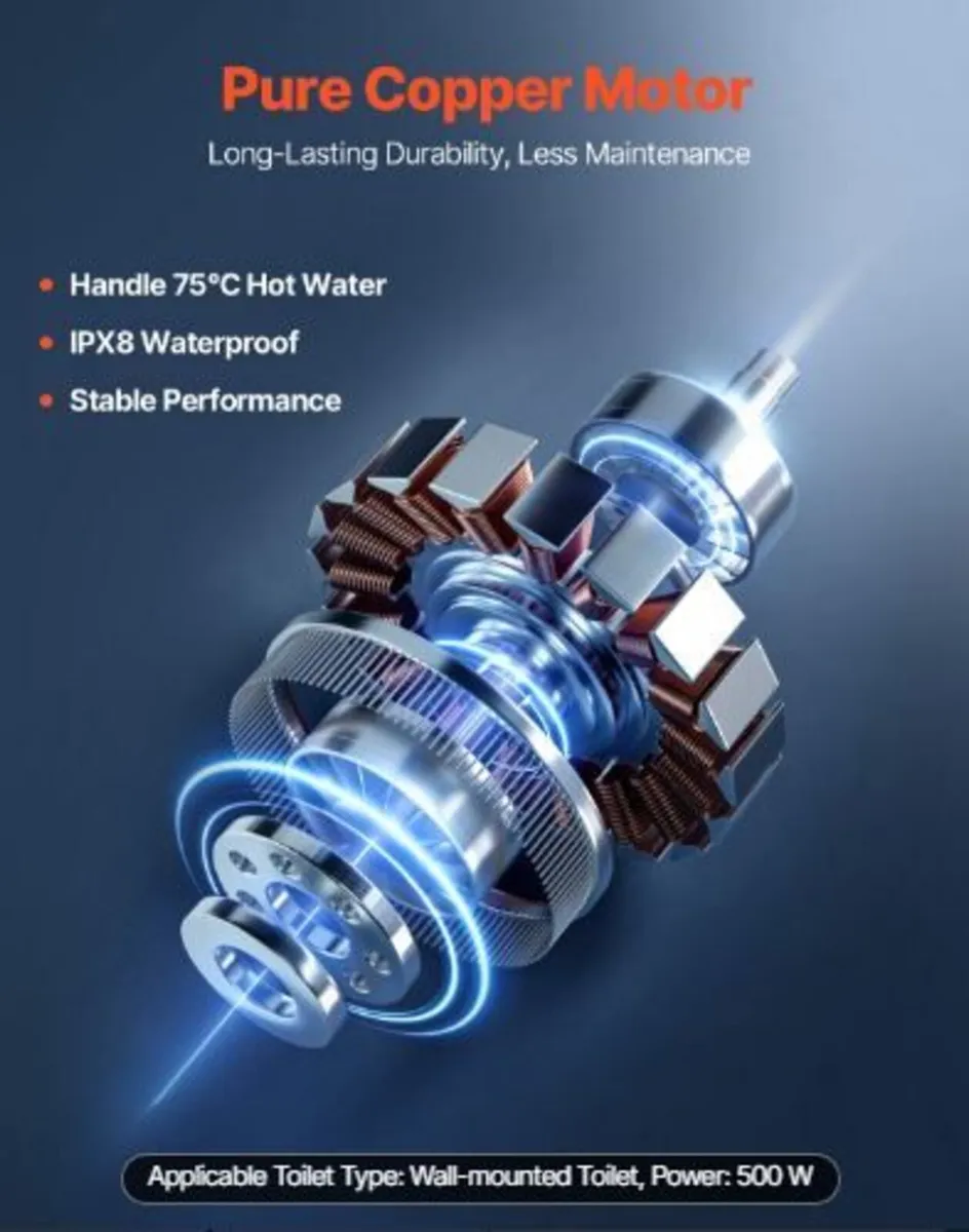 Macerator Pump, 500W - Image 2
