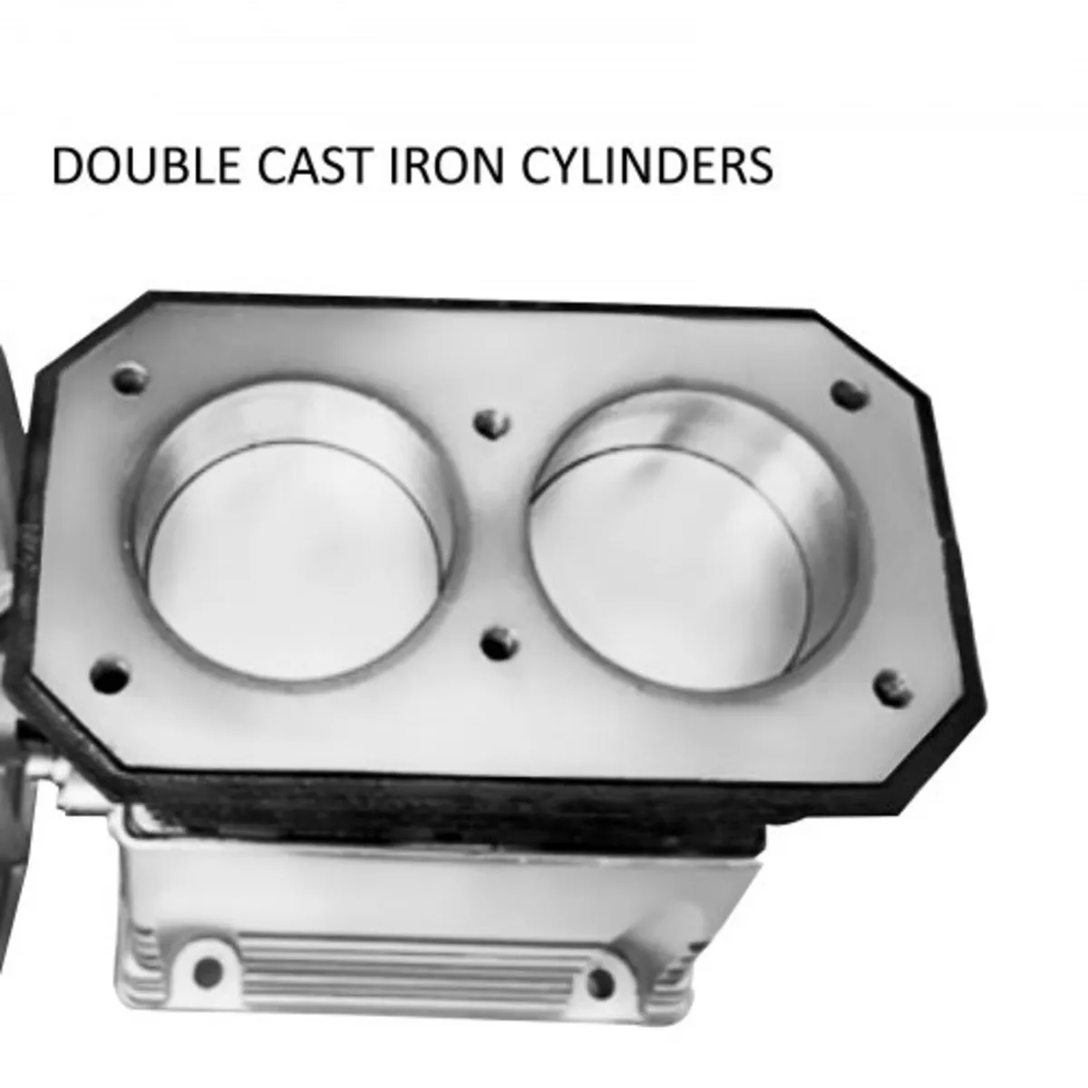 New Industrial Twin Cylinder Air Compressor Pump S - Image 3