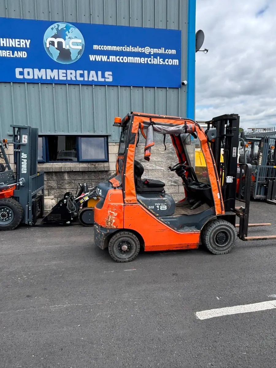 For Sale: 1.8 Toyota Diesel Forklift - Image 3