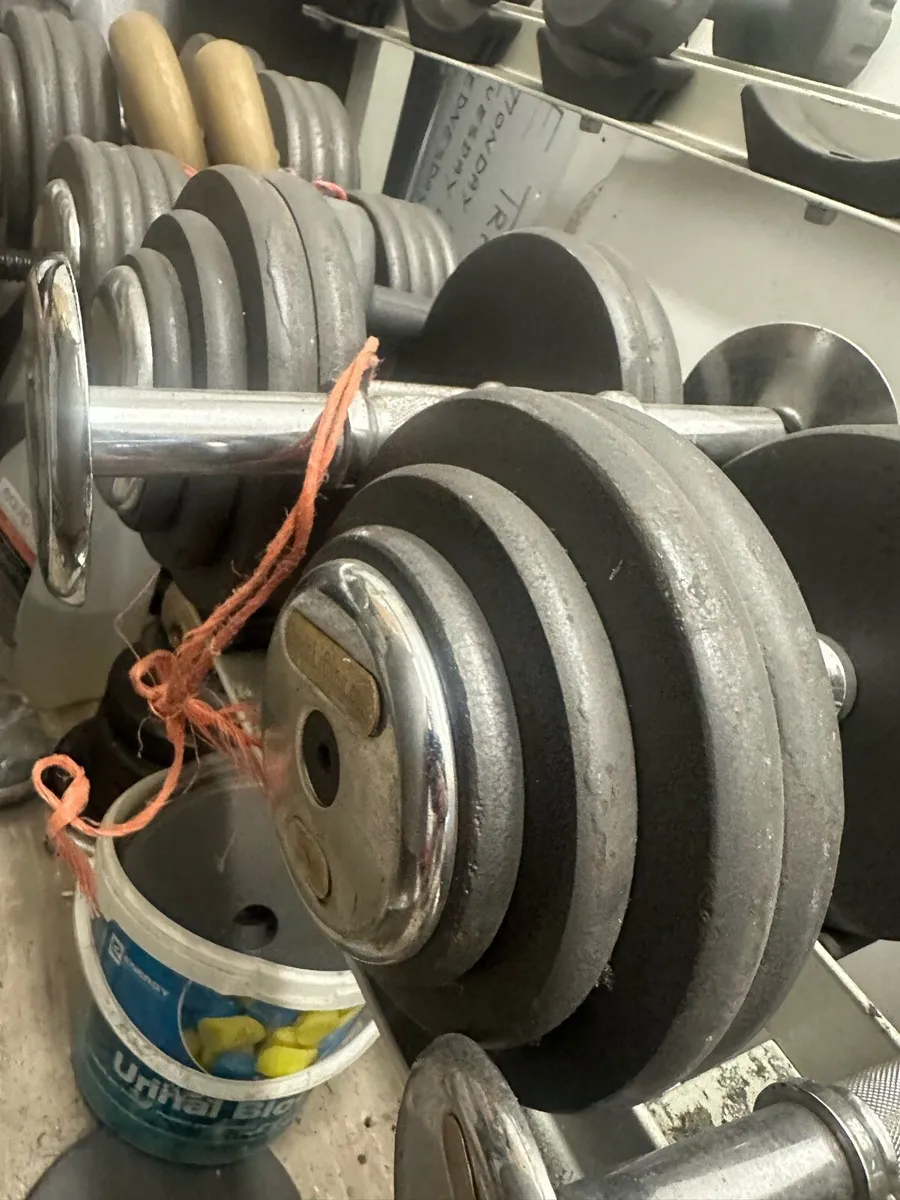 Heavey duty weights and weight rack - Image 3