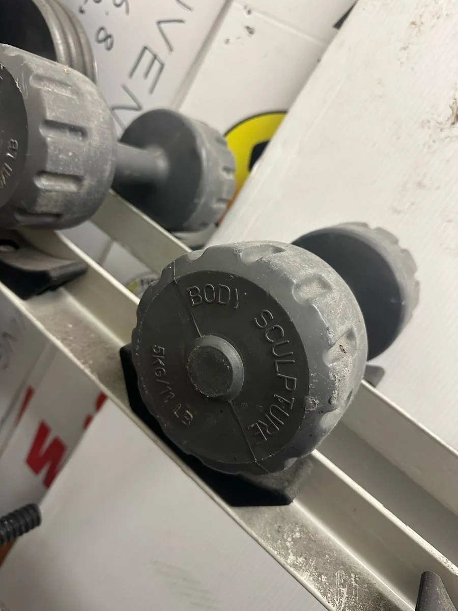 Heavey duty weights and weight rack - Image 2