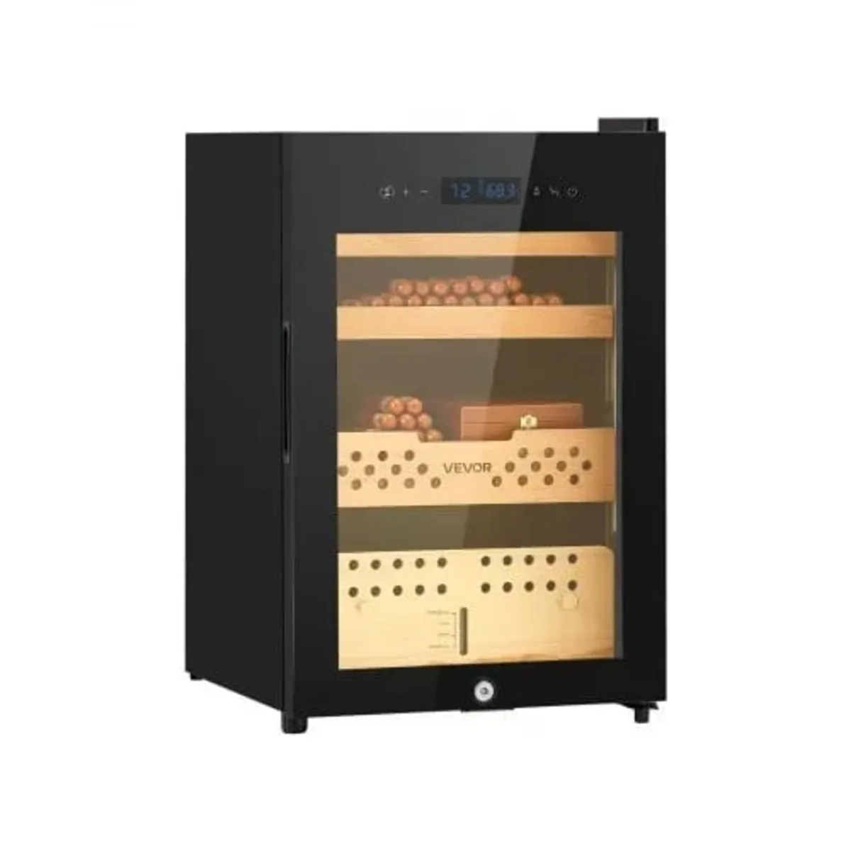 Electric Humidor, 60L, 350 Counts Electric Cigar H - Image 1