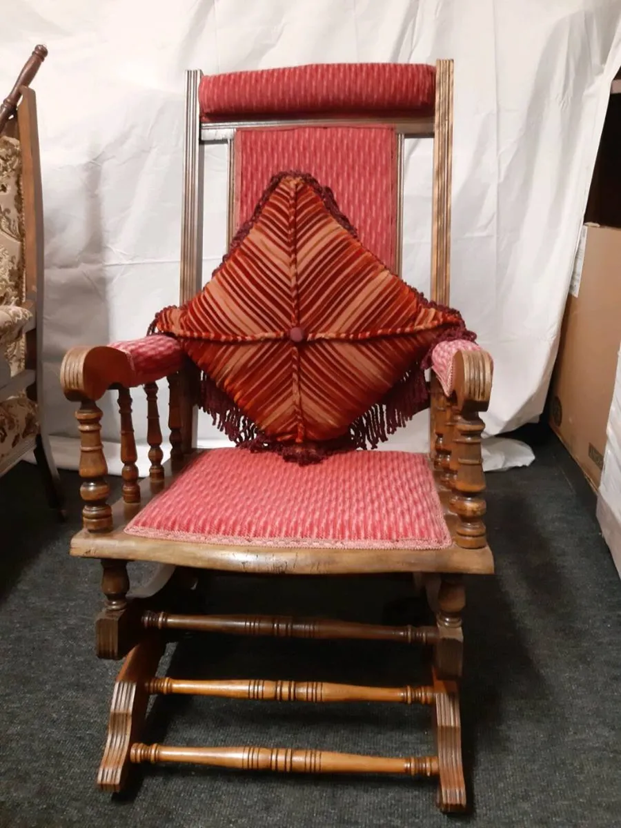 Antique Rocking Chair - Image 1