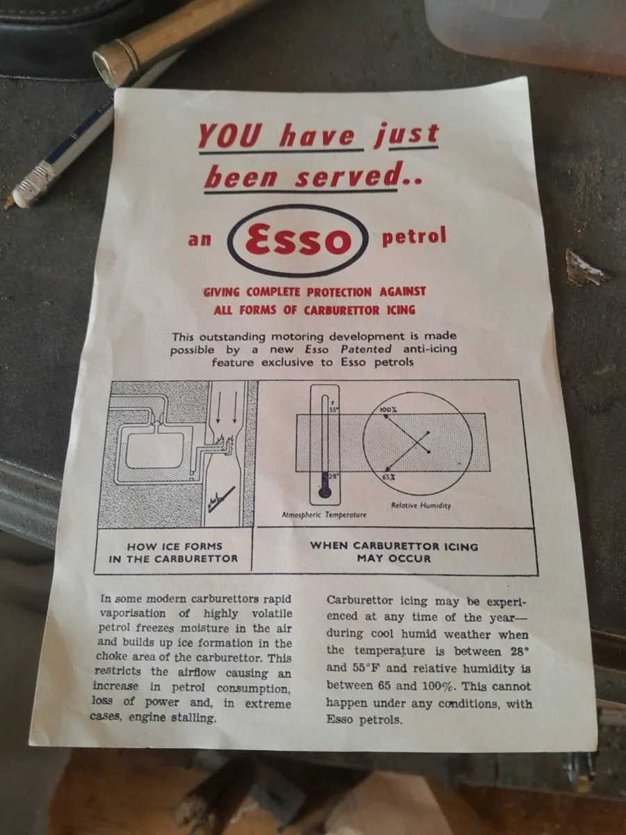Vintage esso leaflet - Image 2