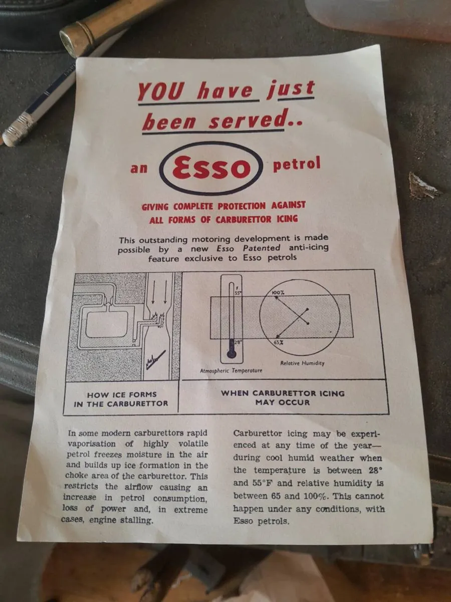 Vintage esso leaflet - Image 3