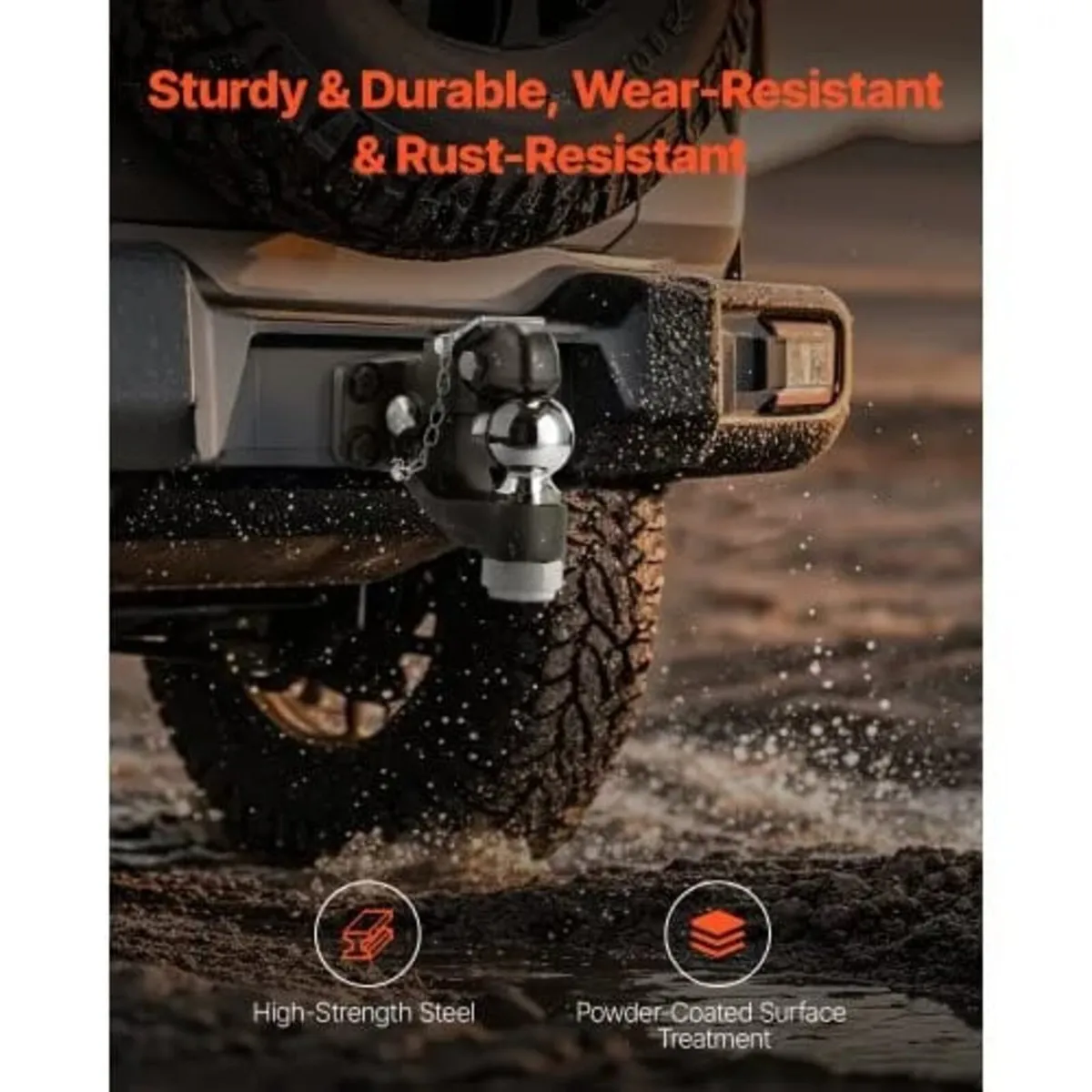 Pintle Hook, 30000 lbs Towing Capacity, Trailer Hi - Image 3