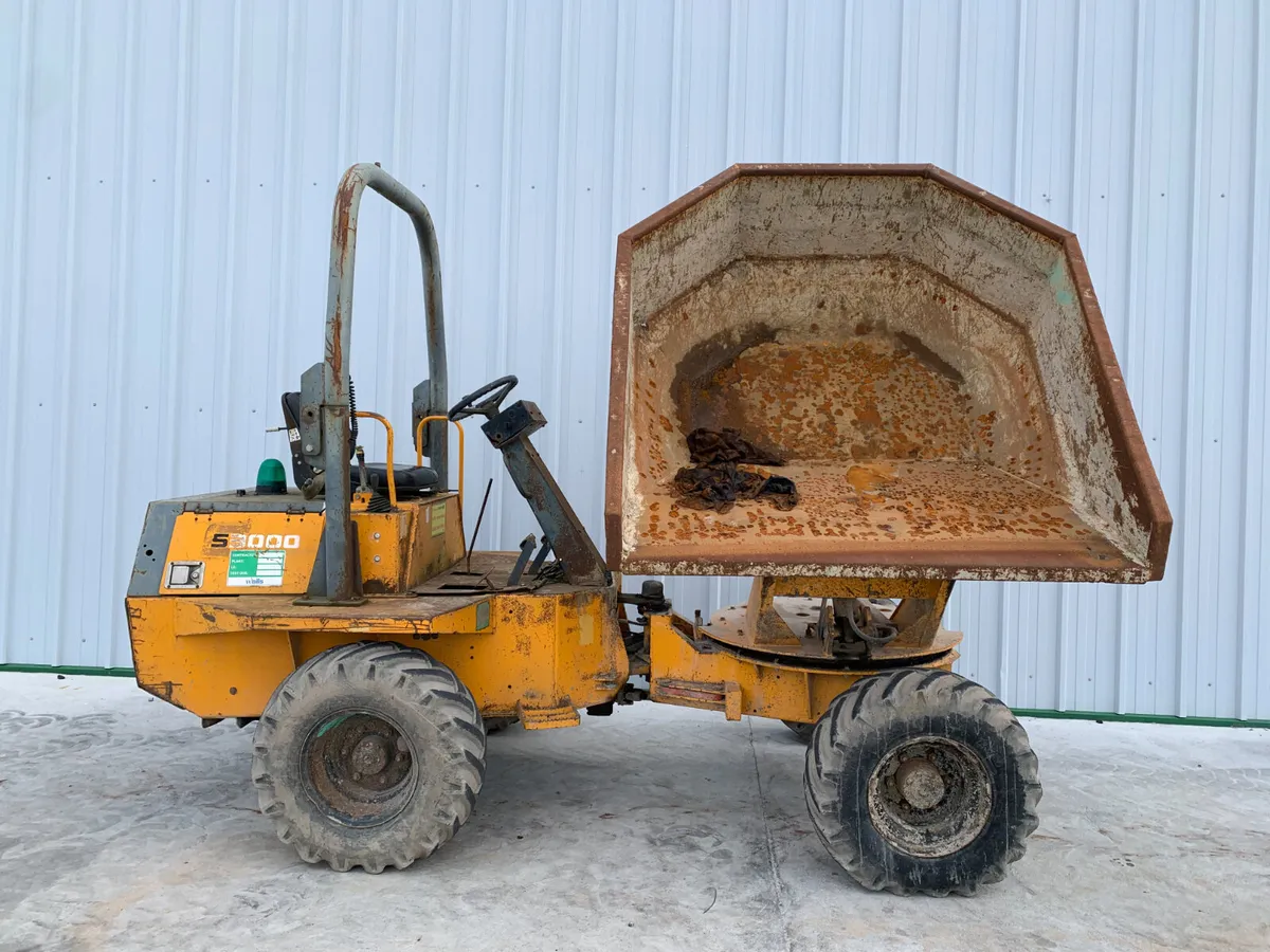 2005 TEREX 3T SWIVEL DUMPER FOR AUCTION - NAAS - Image 3