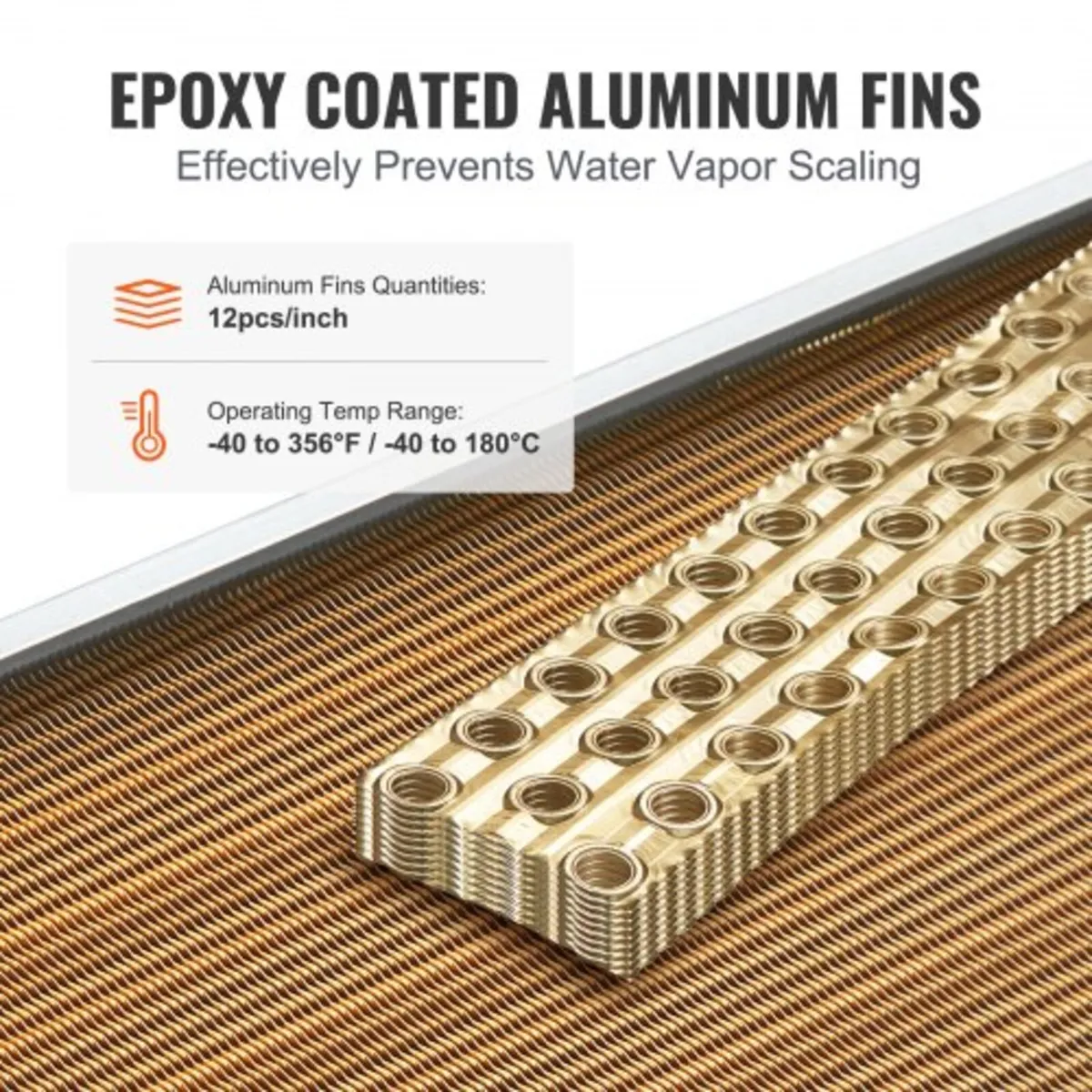 20"x 20"/50.8 x 50.8 cm Heat Exchanger Water to Ai - Image 2