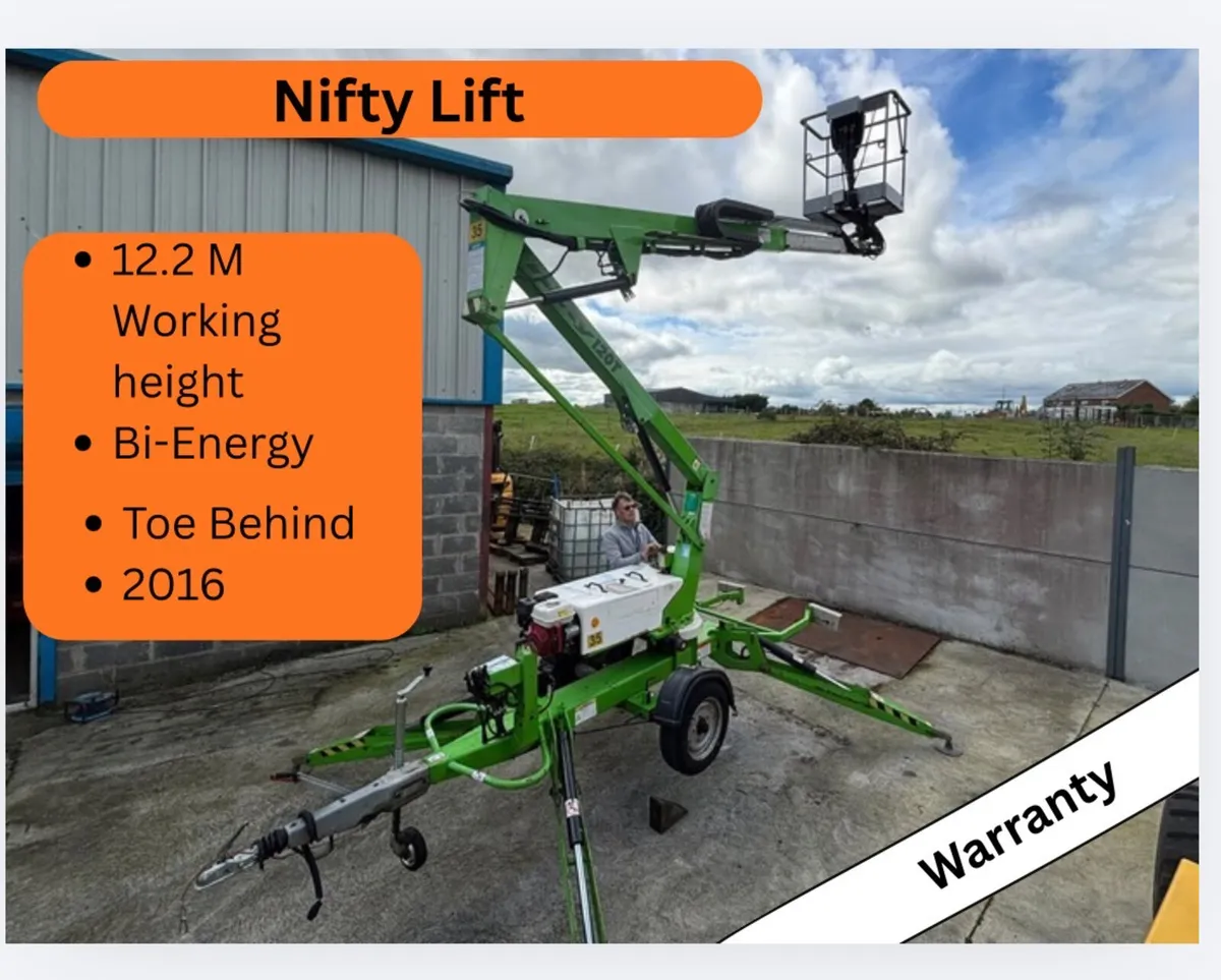 Nifty lift T120 - 2016 - Toe Behind - Image 1