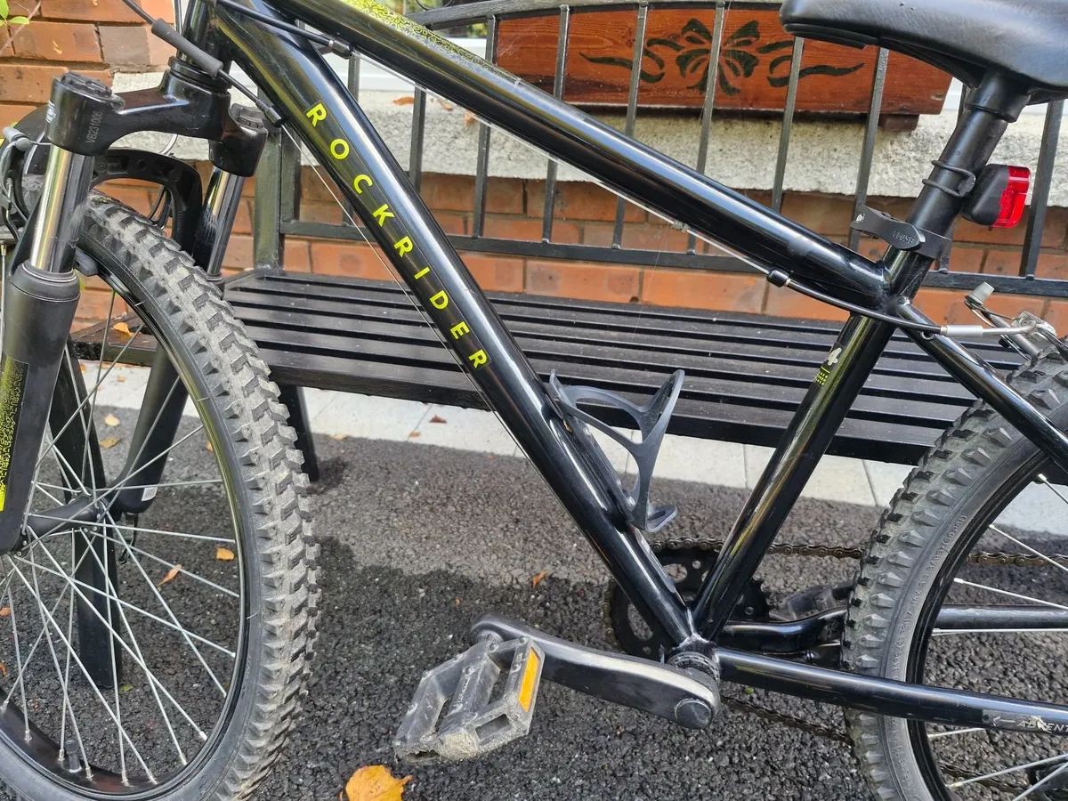 Rockrider 24 inch mountain bike V. good condition - Image 3