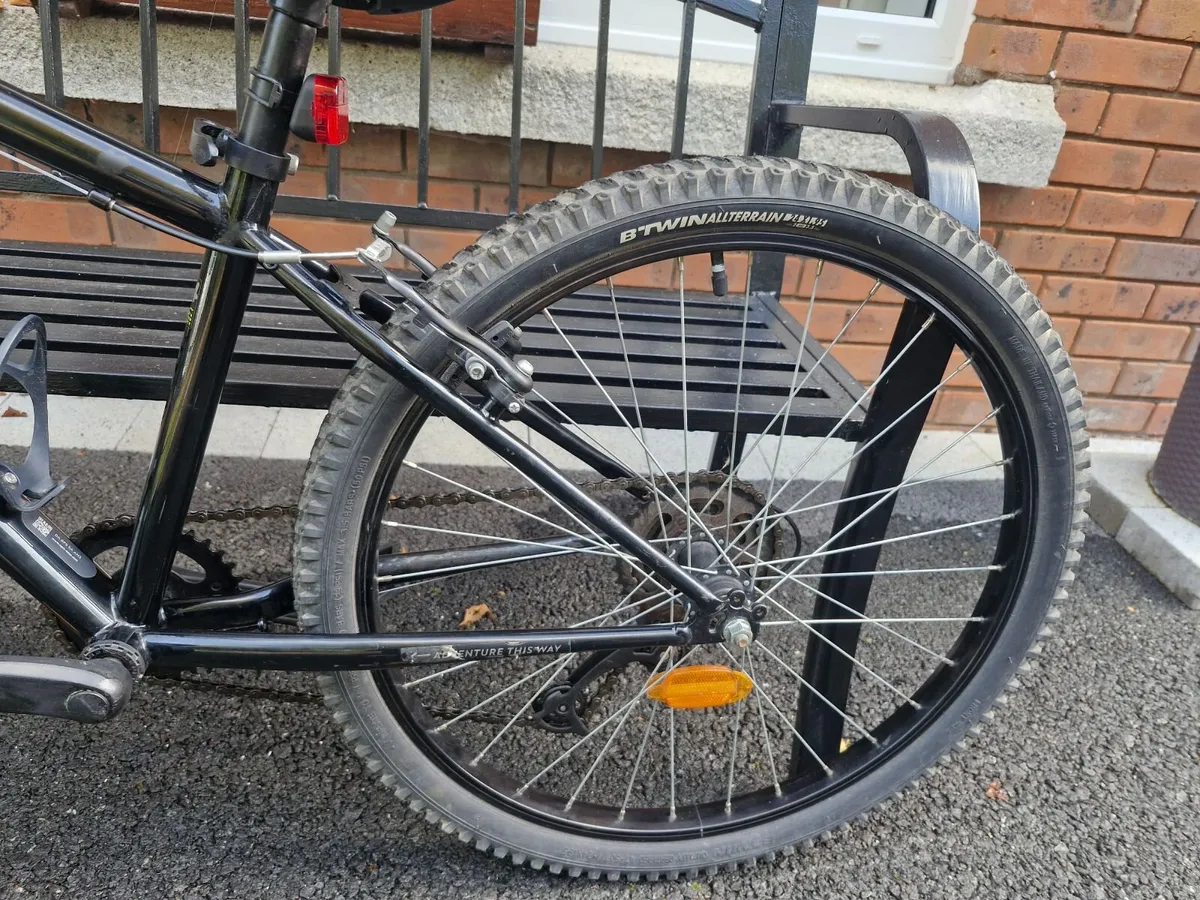 Rockrider 24 inch mountain bike V. good condition - Image 4