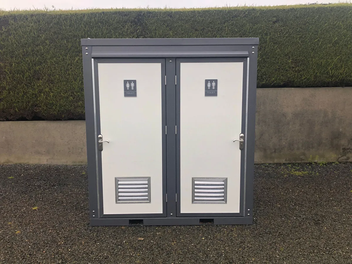 New Portable Double Toilet **Online Auction** - Image 3
