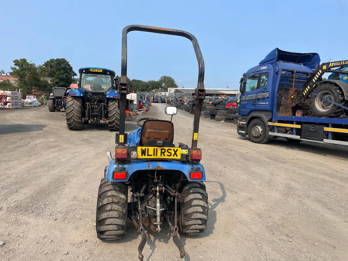 2011 New Holland TZ24D Compact Tractor - Image 2