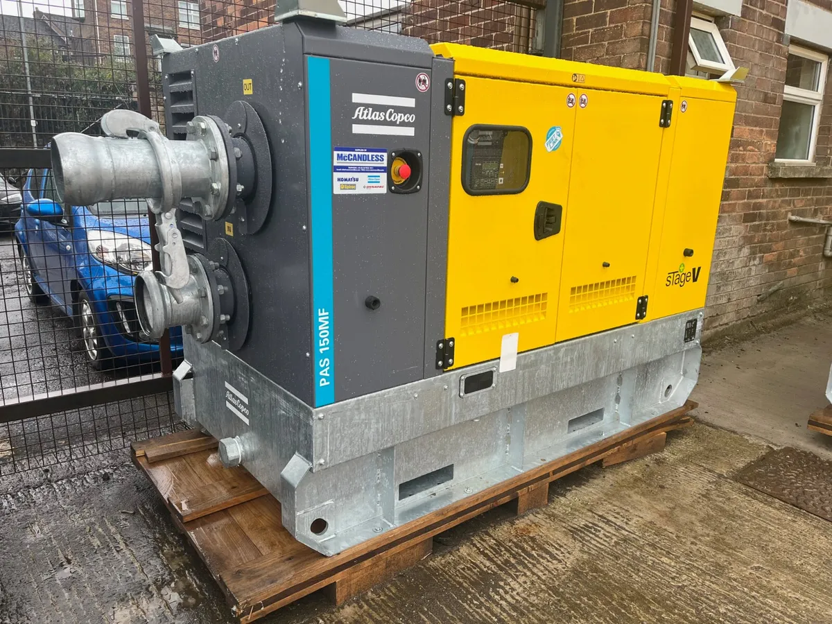 New Atlas Copco PAS150MF255 Water Pumps - Image 3