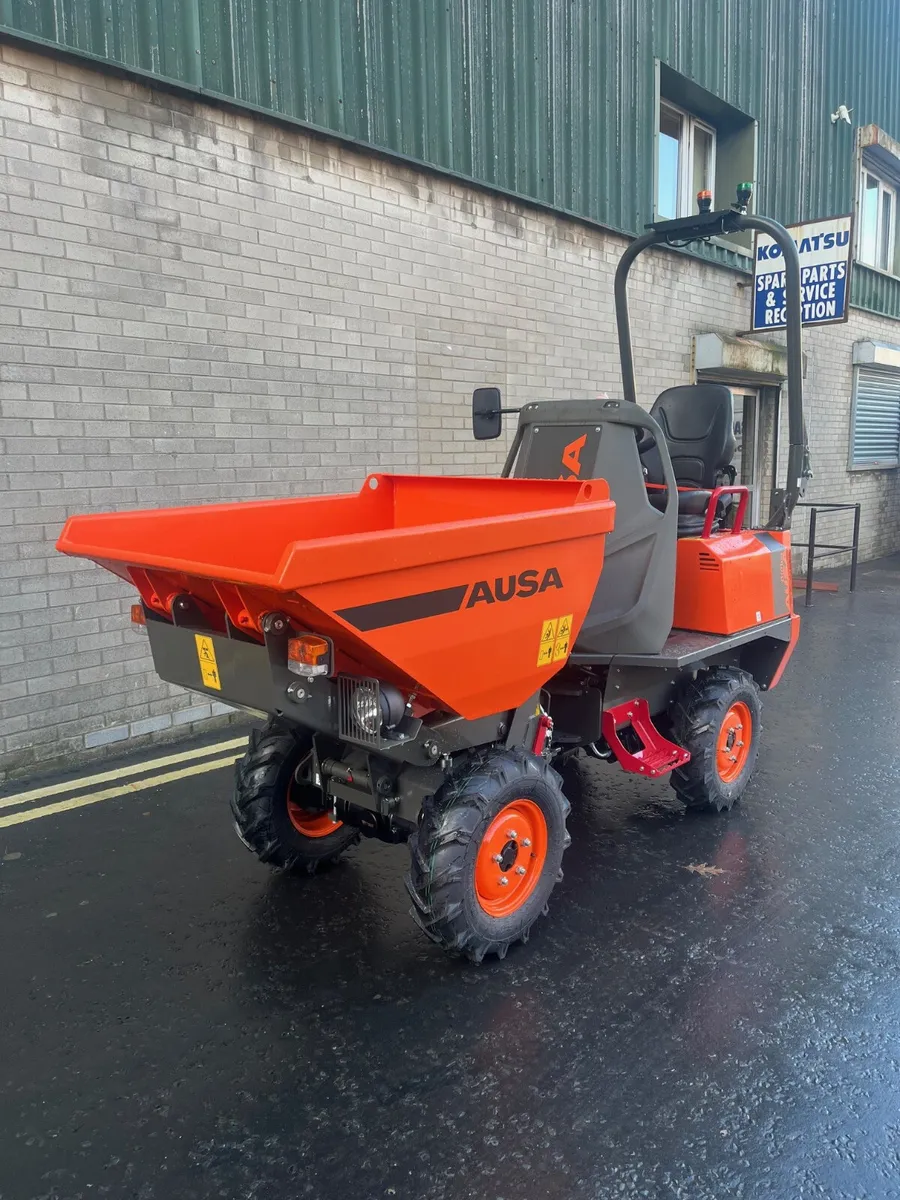New AUSA D101AHA Compact High Tip Dumpers In Stock - Image 1