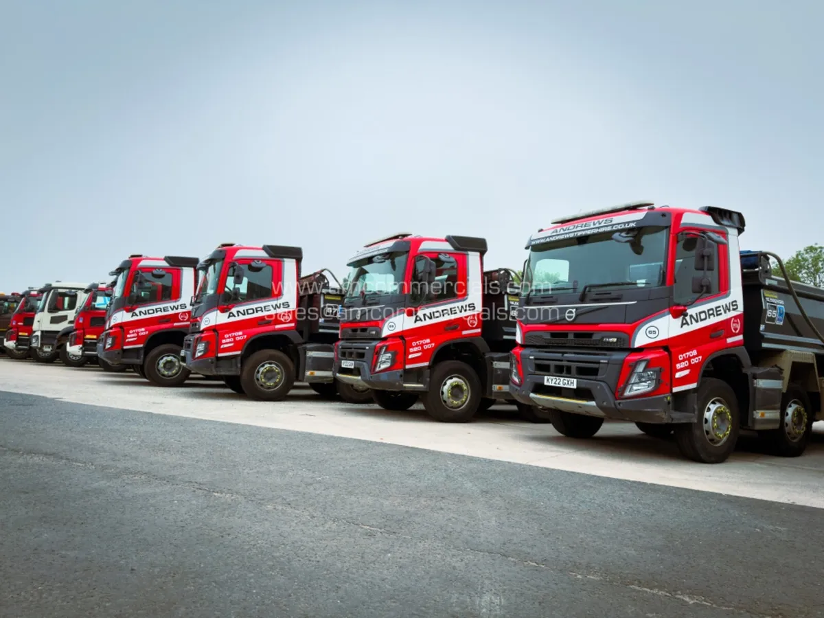 CHOICE OF 2022 VOLVO FMX 420 TIPPERS - Image 4