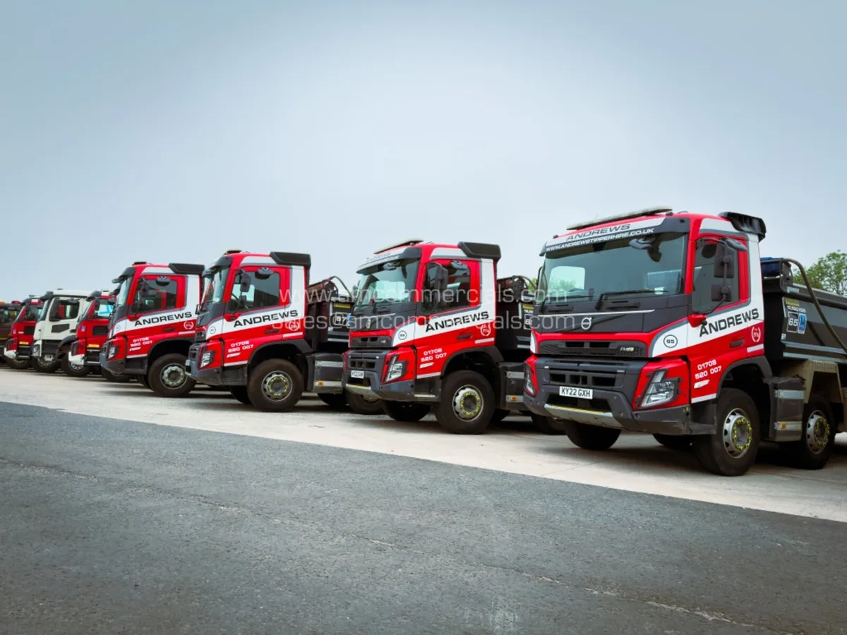 CHOICE OF 2022 VOLVO FMX 420 TIPPERS - Image 4