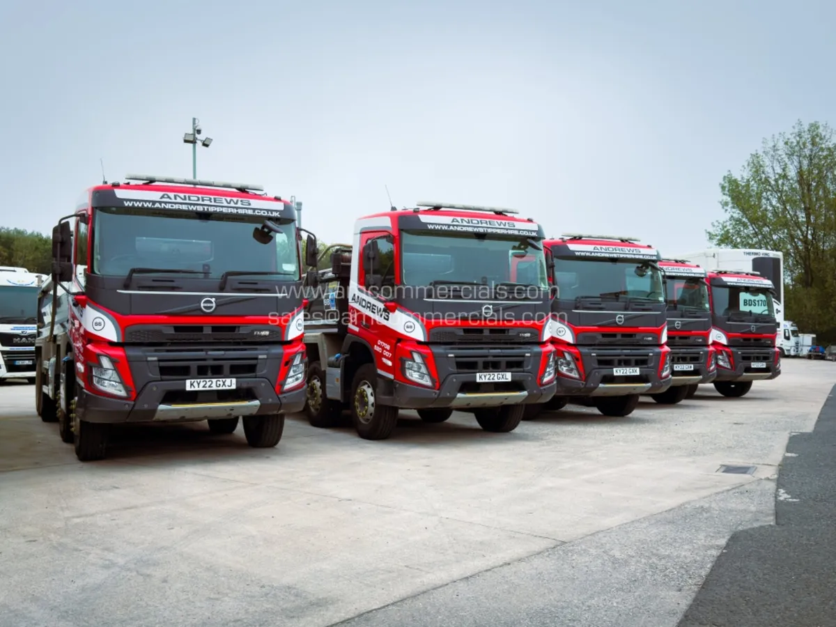 CHOICE OF 2022 VOLVO FMX 420 TIPPERS - Image 1