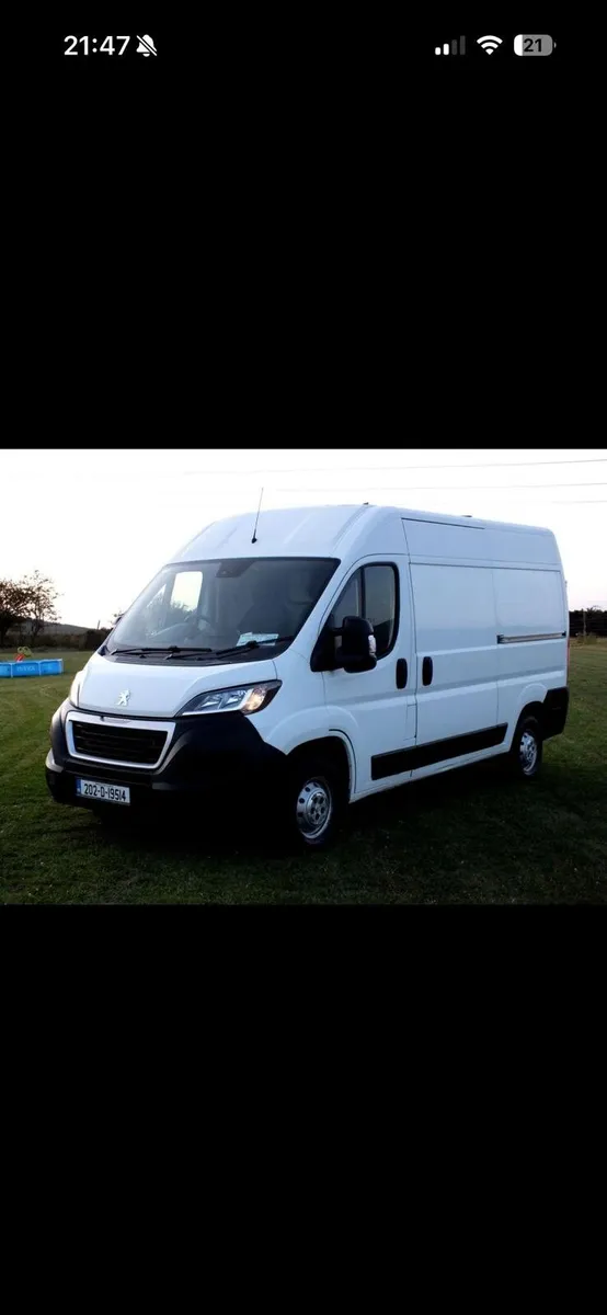 2020 peugeot boxer mwb - Image 1