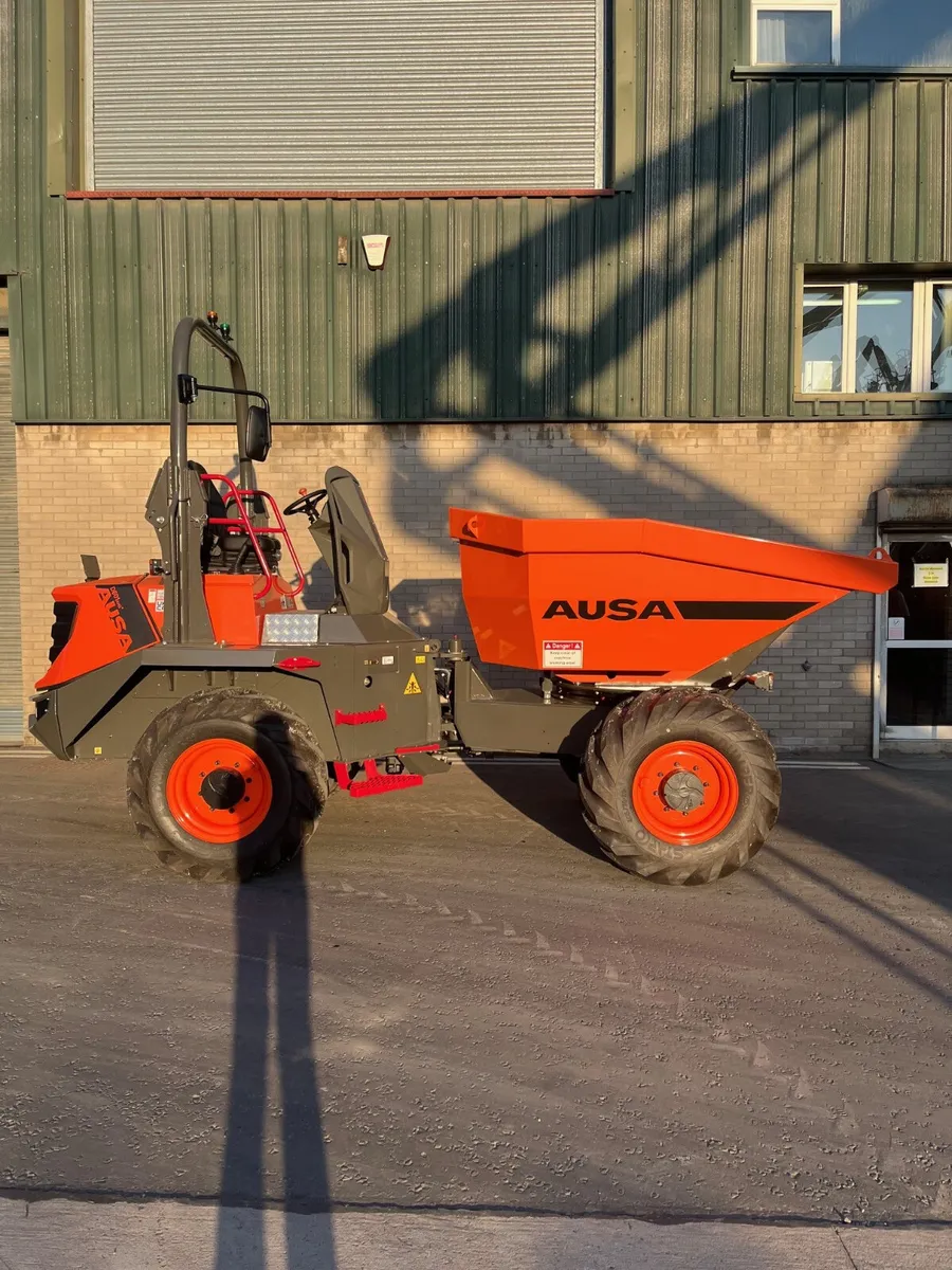 New AUSA D601AHG Site Dumpers - Image 3