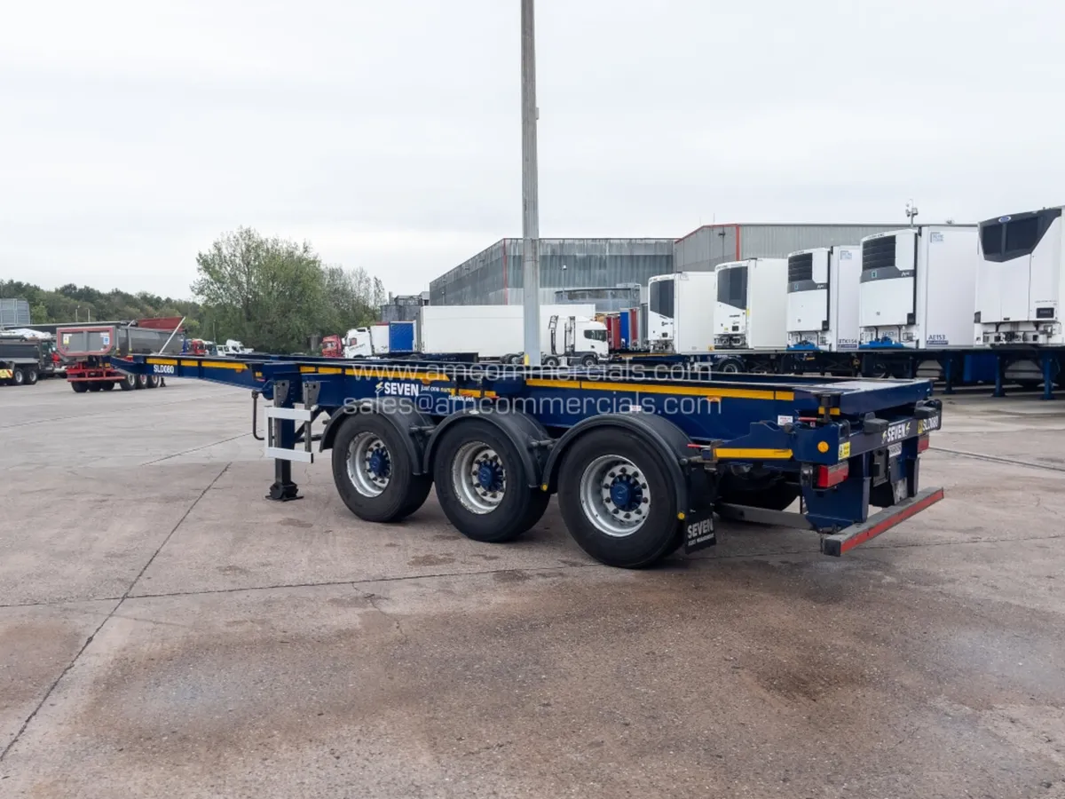 2021 DENNISON SLIDING SKELETAL TRAILER - Image 4