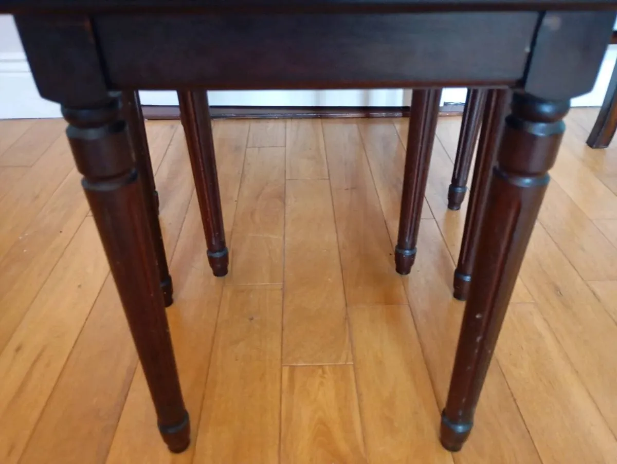 Mahogany Nest of Tables - Image 4