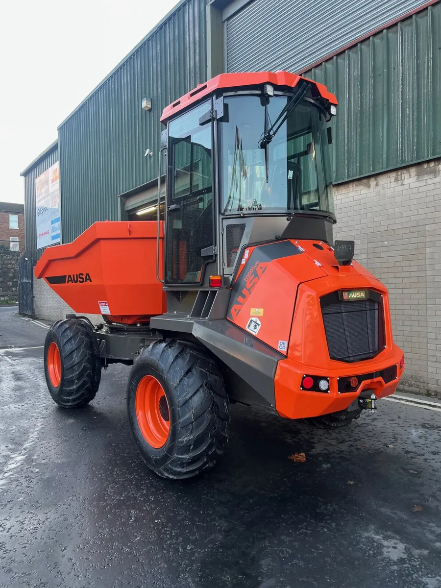 New AUSA D1001APG Site Dumpers - Image 4