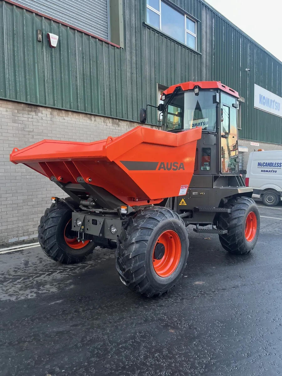 New AUSA D1001APG Site Dumpers - Image 3