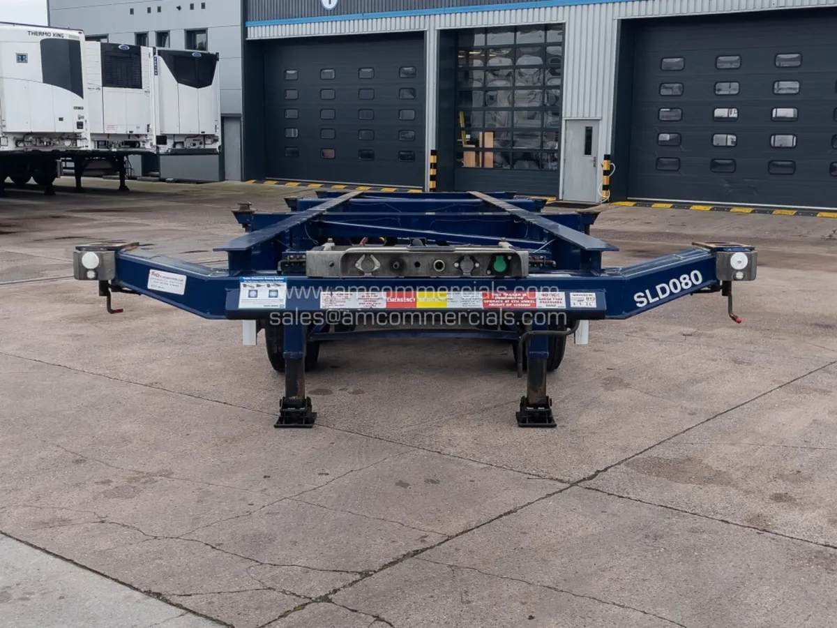 2021 DENNISON SLIDING SKELETAL TRAILER - Image 2