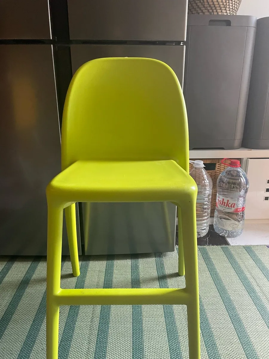 ikea urban high Green chair - Image 2