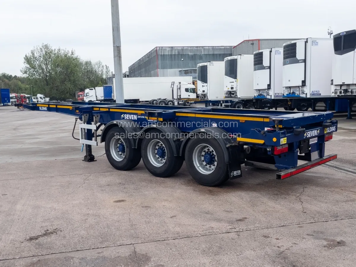 2021 DENNISON SLIDING SKELETAL TRAILER - Image 4