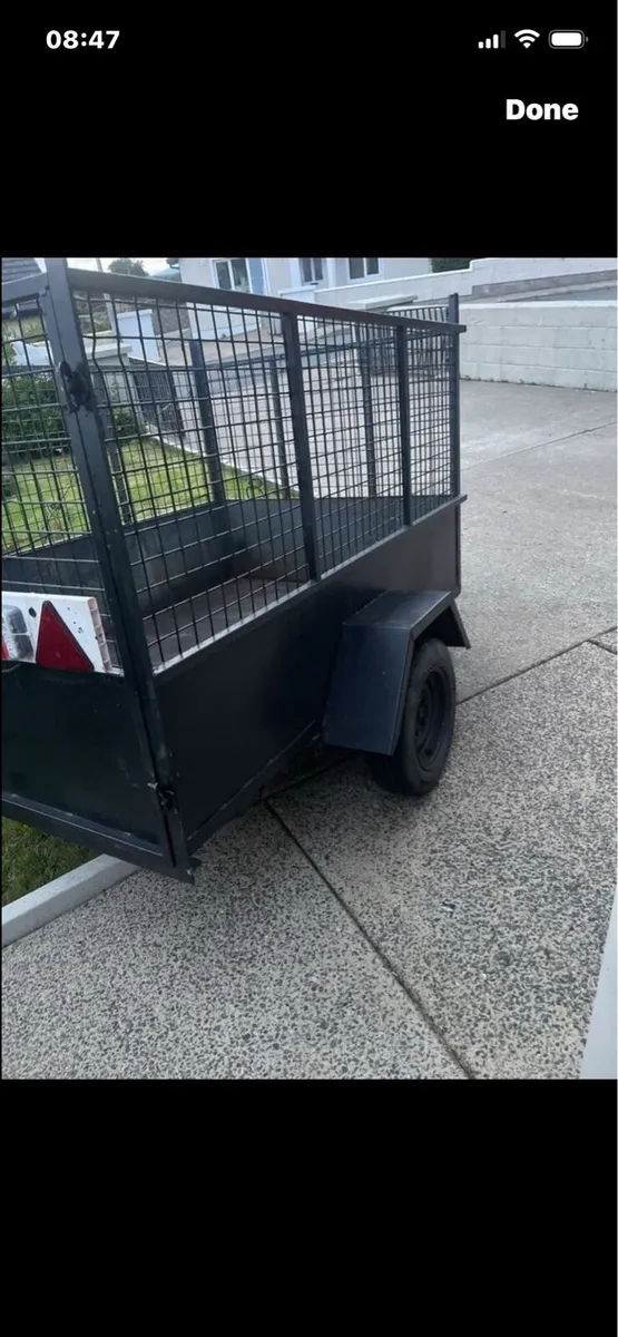 Trailer for sale 6x4 with L e d lights - Image 2