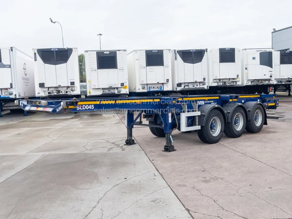 2021 DENNISON SLIDING SKELETAL TRAILER - Image 3