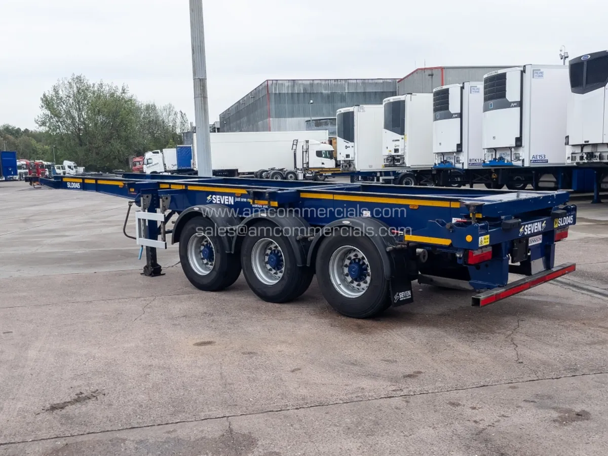 2021 DENNISON SLIDING SKELETAL TRAILER - Image 4